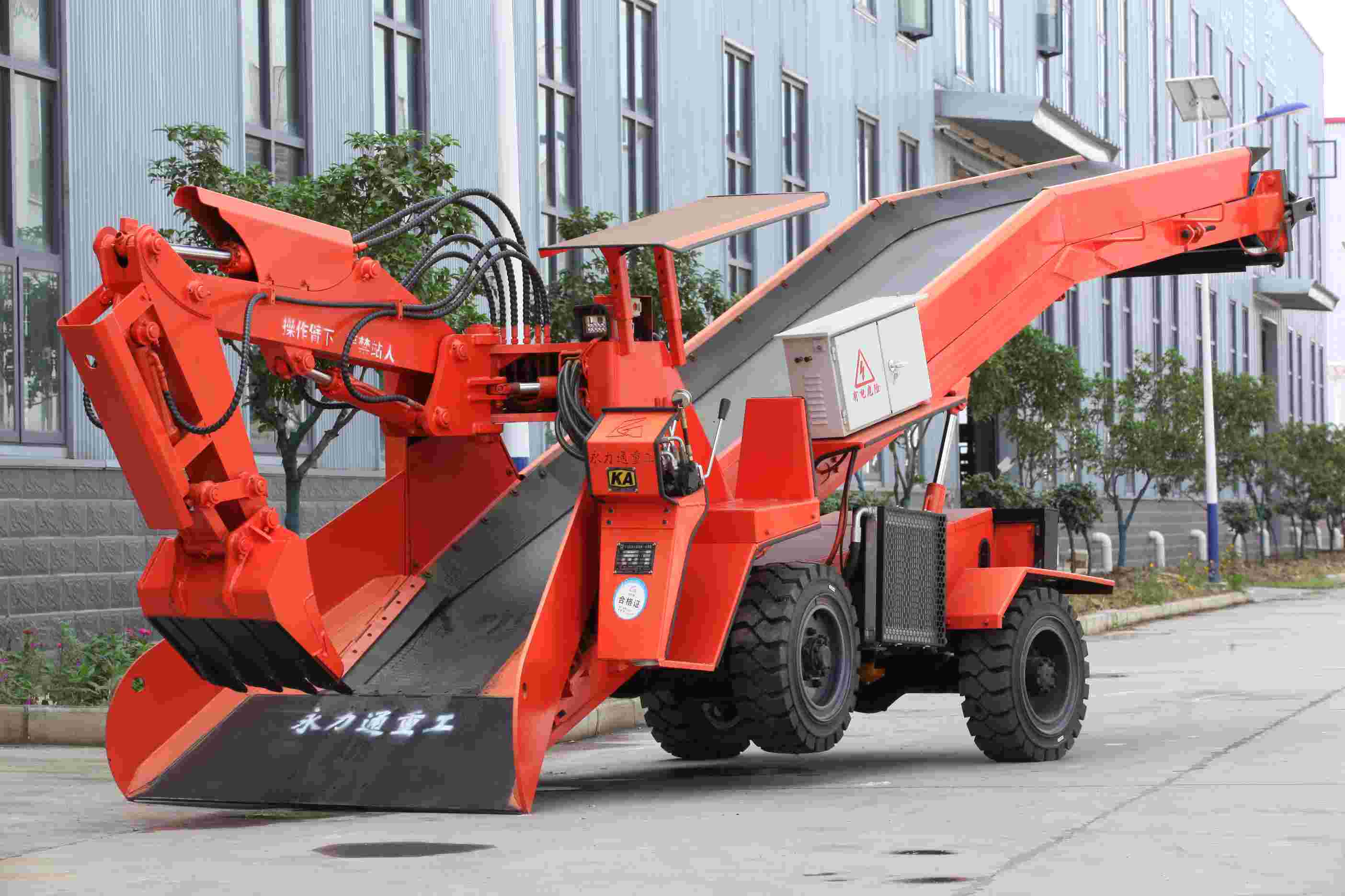 桂林電動輪式扒渣機操作教程講解，新手必看